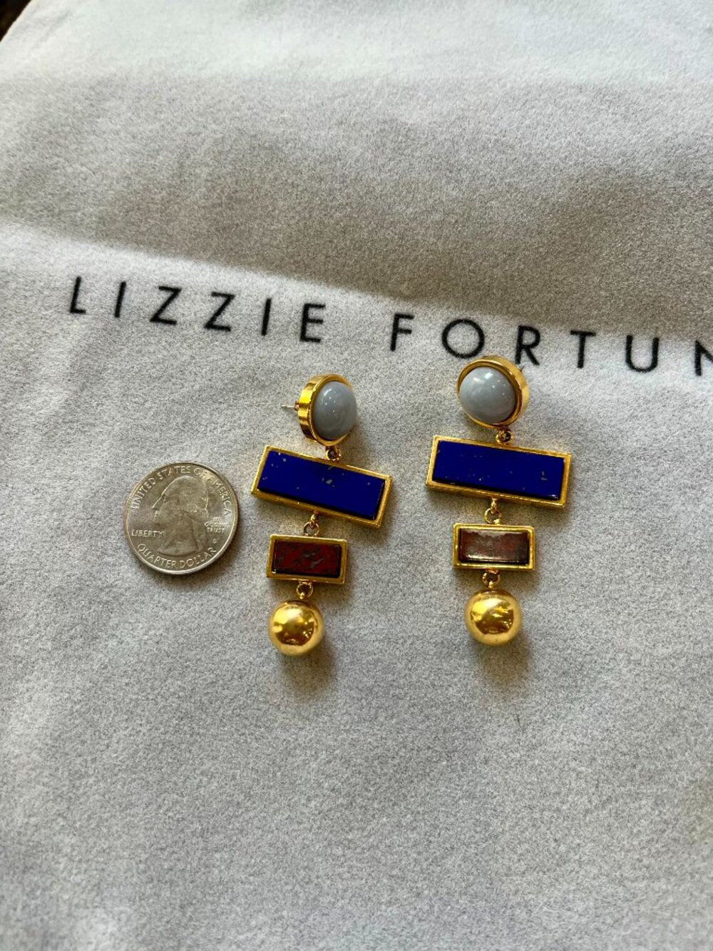 Lizzie Fortunato Colorblock Earrings - Picture 2 of 4
